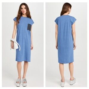 KULE The Honor Dress Blue Small